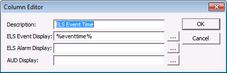 Column Editor